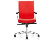 Leather Medium Back ChairCG-B28_Office Furniture_Fashion Medium Back Chair_Office Chair
