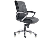 Modeern Leather Medium Back ChairCG-BJ024-M_Office Furniture_Fashion Medium Back Chair_Office Chair