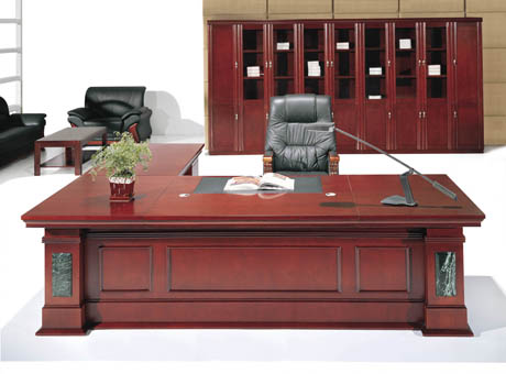 Office Desk|Classical Executive Desk|Office Furniture|Classical Executive Desk|实木大班台|实木大班桌|大班台|大班桌 CG-BT-26