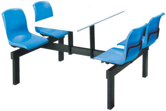Plastic Dining Table&Chair CG-D022B-4