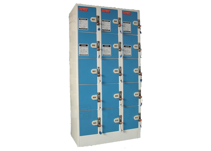 Steel Furniture|Lockers|Office Furniture|15-doors Coin-operated storage cabinet|寄存柜,投币寄存柜,储物柜 CG-DEP06