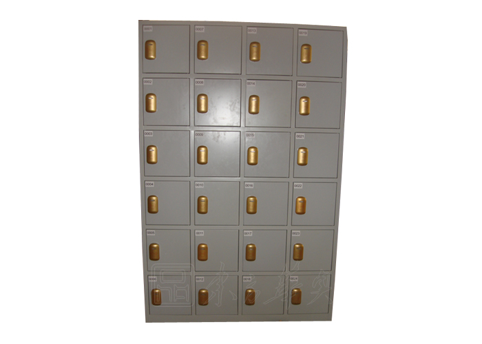 Steel Furniture|Lockers|Office Furniture|24-doors Induction storage cabinet|寄存柜,投币寄存柜,储物柜 CG-DEP12