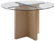 Glass Negotiation Table CG-FLB-1411