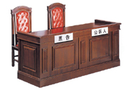 Court furnitureCG-FYSPT-4|Financial Fourt Furniture|Court Trial Table|Office Furniture