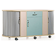 MFC Roller Shutter Door CabinetCG-JLG-02_Office Furniture_MFC Roller Shutter Door Cabinet_Filing Cabinet