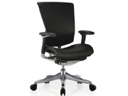 Leather Medium Back Chair