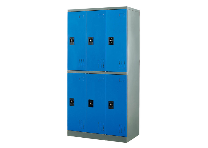 Steel Furniture|Steel Locker|Office Furniture|6-doors Steel Locker|更衣柜|衣柜 CG-NE-06A