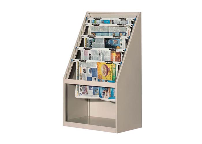 Library Furniture|Newspaper rack|Office Furniture|10 level newspaper rack|��ֽб�ҹ� CG-P-10A