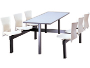 Plastic Dining Table&Chair CG-S231-6