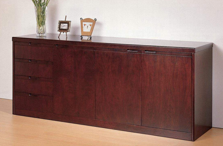 Filing Cabinet|Hardwood Short Cabinet|Office Furniture|Solid Wood Low Cabinet|资料柜|档案柜|储存柜 CG-SMAG-06