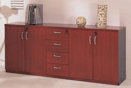 Filing Cabinet|Hardwood Short Cabinet|Office Furniture|Solid Wood Low Cabinet|资料柜|档案柜|储存柜 CG-SMAG-09