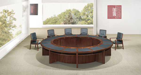 Conference Table|Solid Wood Conference Table|Office Furniture|Solid Wood Conference Table|会议台|行政会议台|会议桌|行政会议桌 CG-SWCT-3