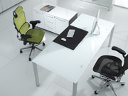 Glass Executive DeskCG-WM10_Office Furniture_Glass Executive Desk_Office Desk