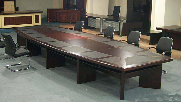 Conference Table|Solid Wood Conference Table|Office Furniture|Solid Wood Conference Table|会议台|行政会议台|会议桌|行政会议桌